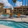 a swimming pool in a resort